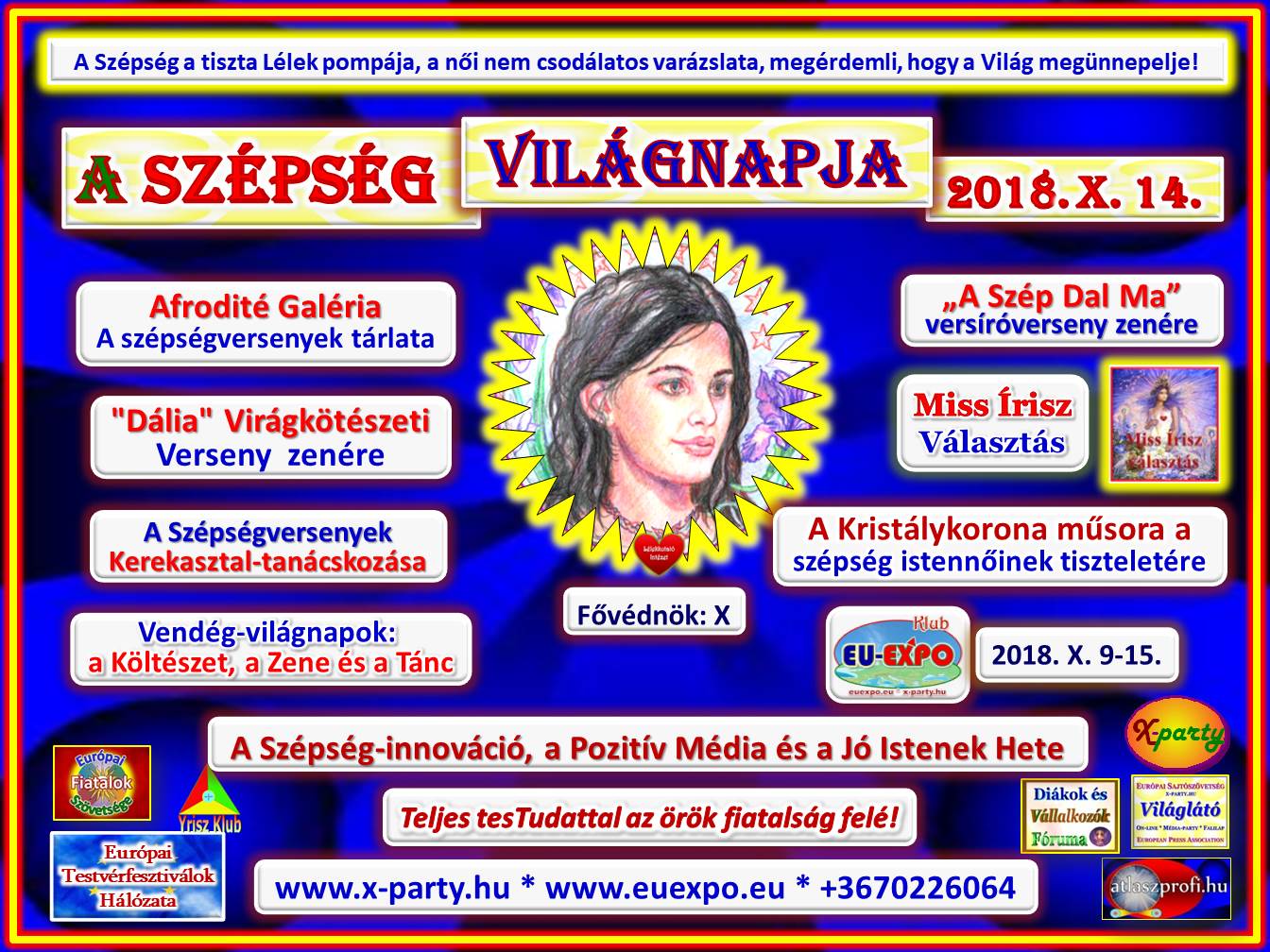 A Sz&eacute;ps&eacute;g Vil&aacute;gnapja - X. 14. - World Day of the Beauty