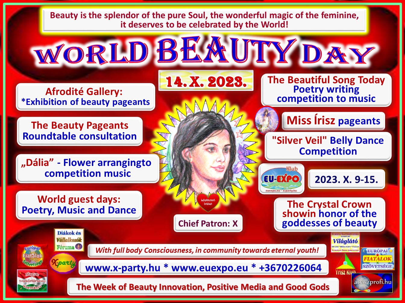 A Sz&eacute;ps&eacute;g Vil&aacute;gnapja - X. 14. - World Day of the Beauty