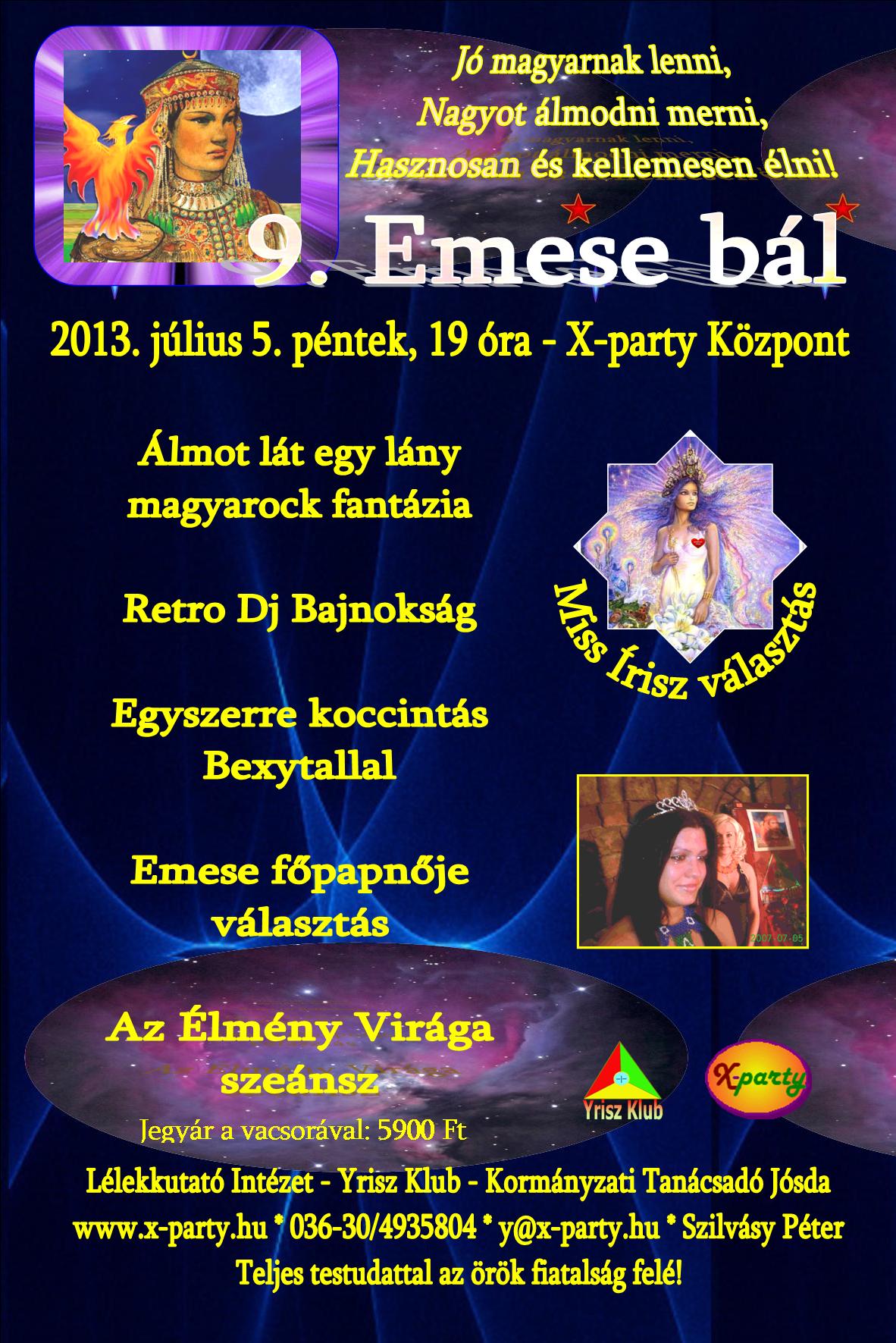 Miss &Iacute;risz v&aacute;laszt&aacute;s - 2. előd&ouml;ntő - Emese főpanője c&iacute;m&eacute;rt - 2013-07-05