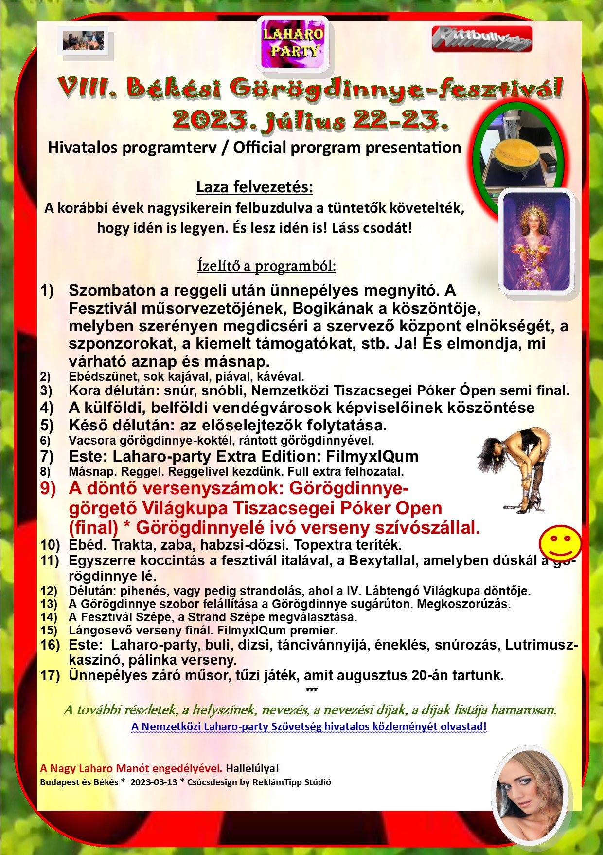 8. G&ouml;r&ouml;gdinnye Fesztiv&aacute;l B&eacute;k&eacute;sen