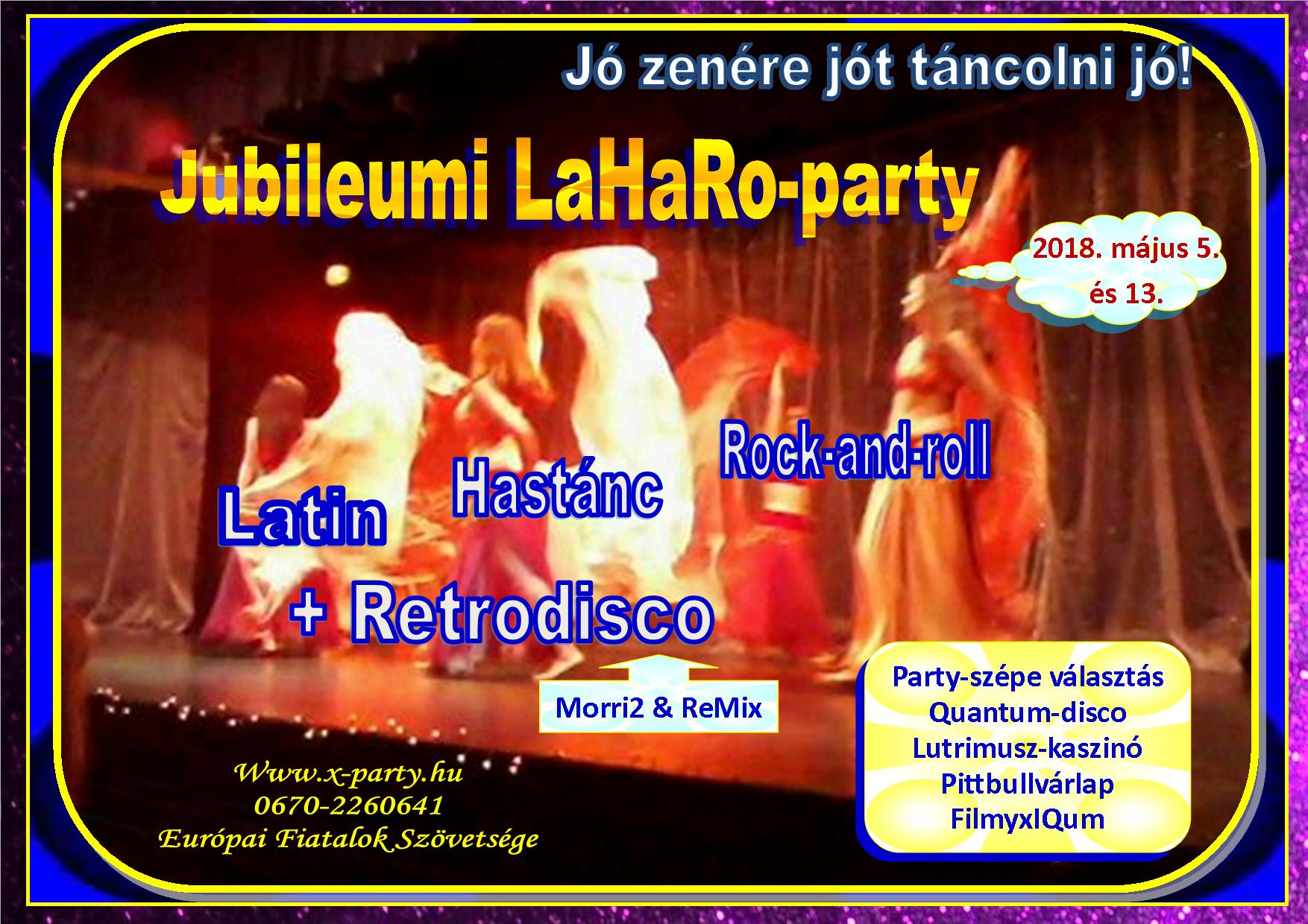 Jubileumi Laharo-party