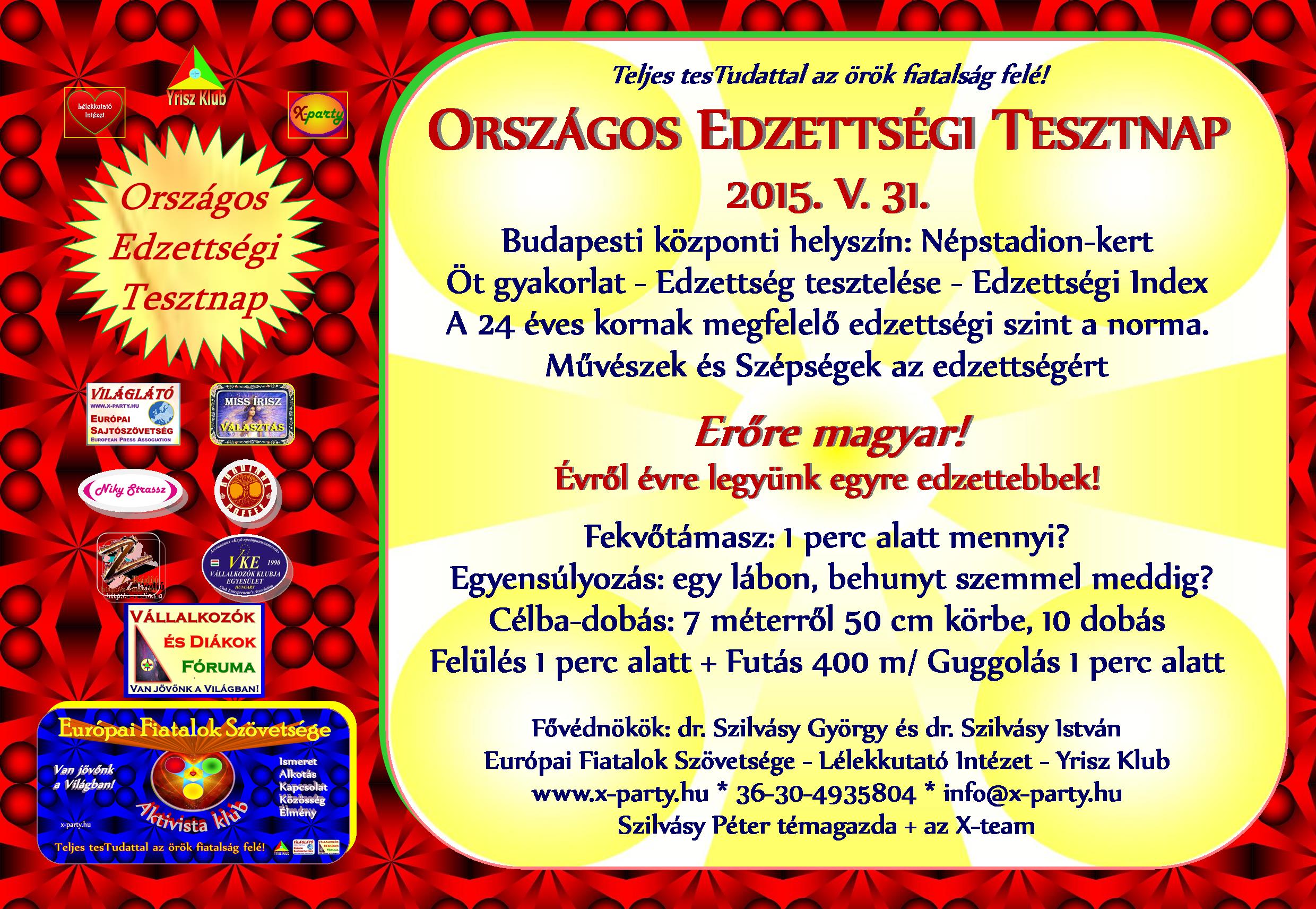 Orsz&aacute;gos Edzetts&eacute;gi Tesztnap - 2014-11-9
