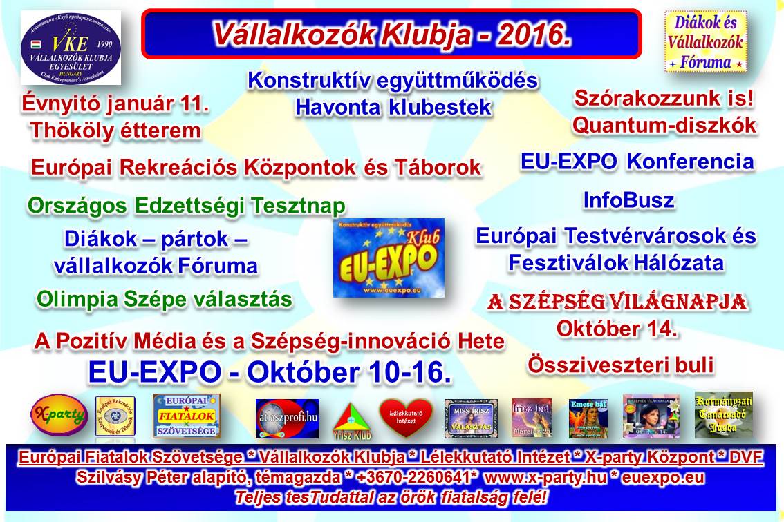V&aacute;llalkoz&oacute;k Klubja - 2016-01-11
